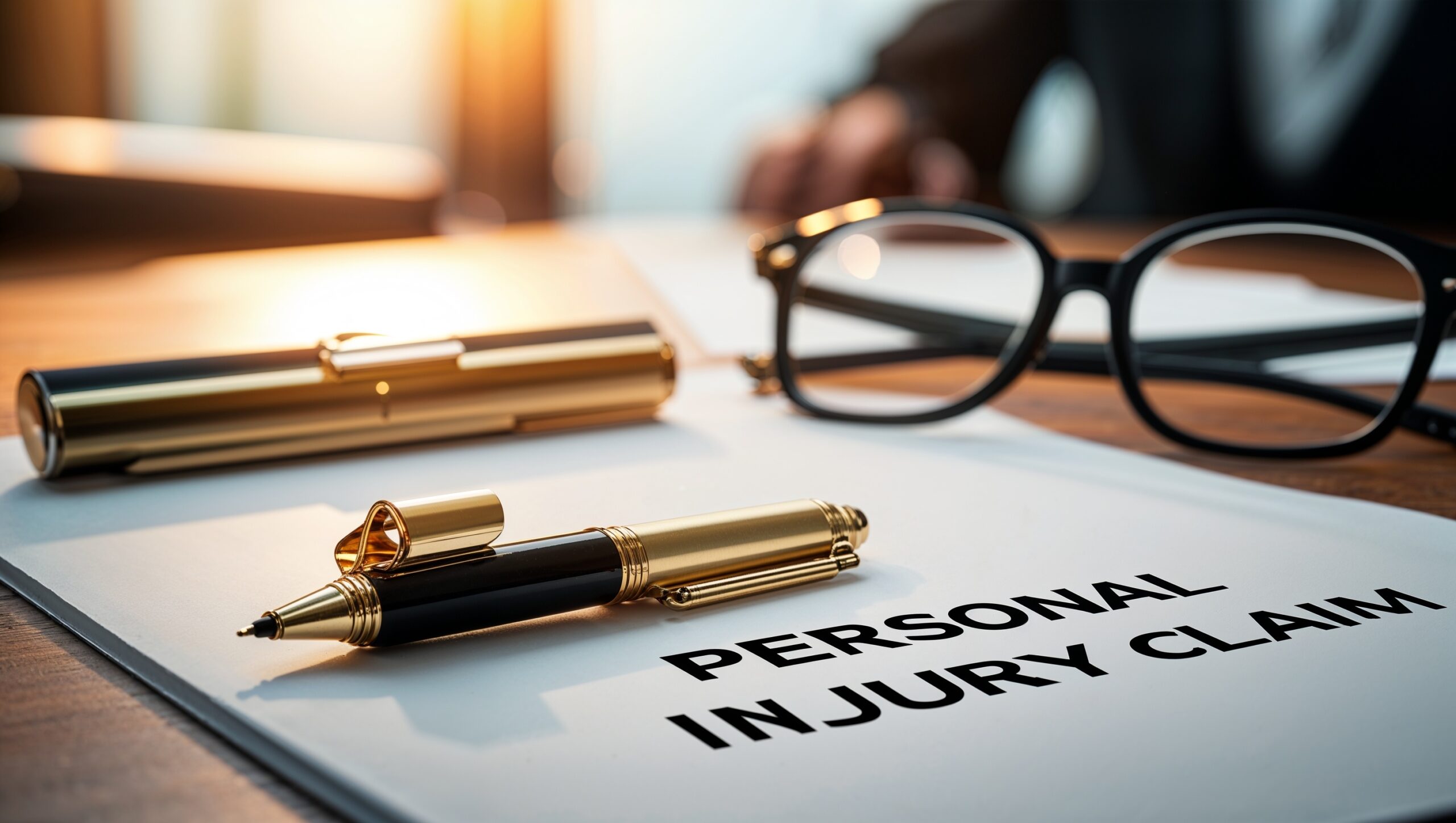 A personal injury claim document